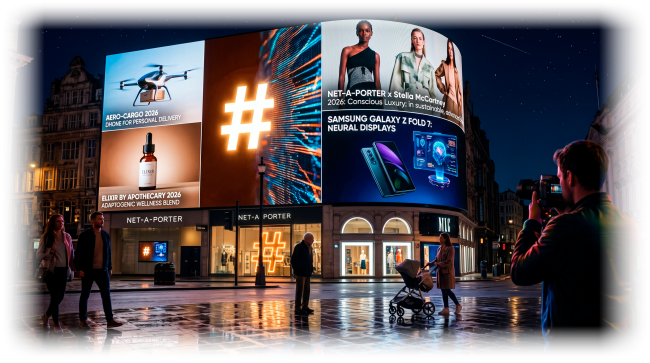 Pain�is de Led Outdoor