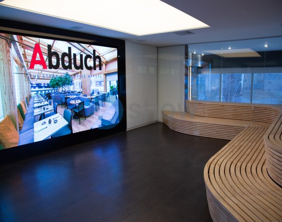 Abduch - Construtora e Incorporadora - Painel de LED P4 Indoor - 3,32m x 1,92m
