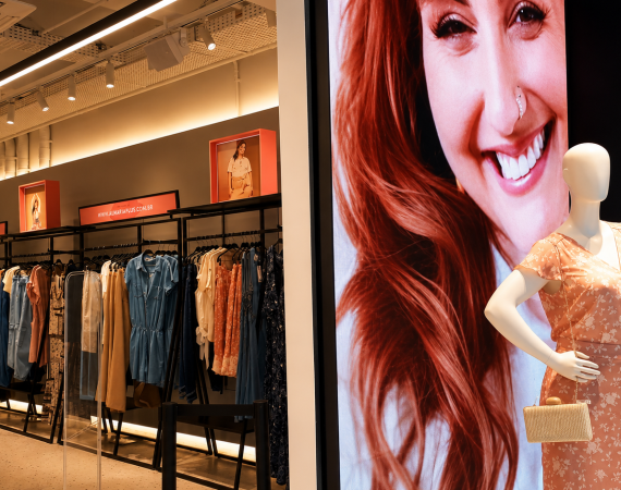Painel de LED Indoor P4 - 2,04m x 3,06m