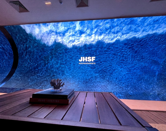 Painel de LED Flex�vel P2.5 indoor