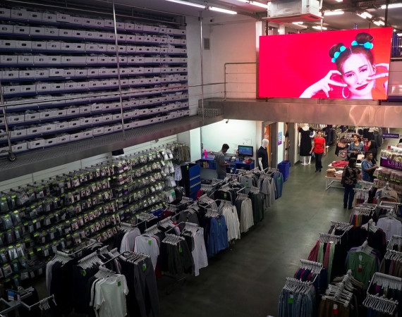 Painel de LED P2.5 Indoor - 3,20m X 1,60m