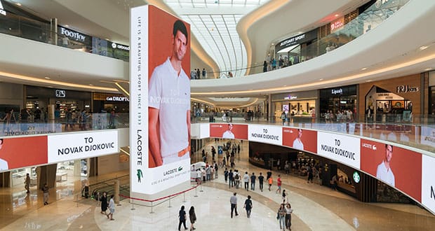 Tecnologia em Painel de LED com a Dshow