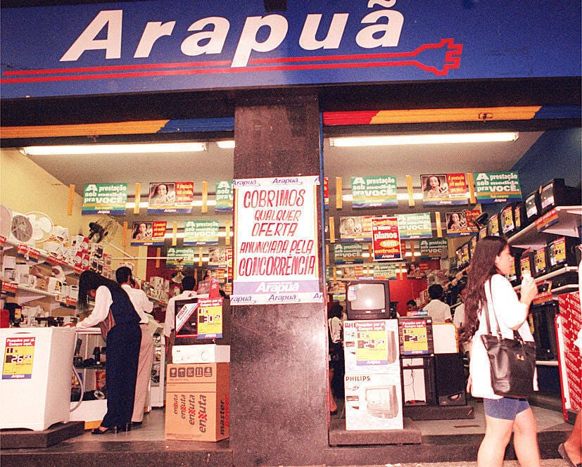 Comunicação anos 80 no varejo.