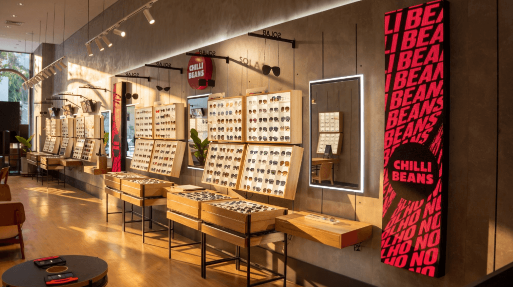 loja de oculos chilli beans