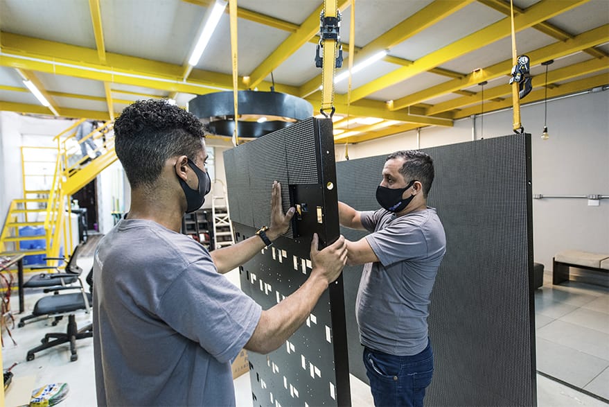 A Dshow é líder em Painel de LED