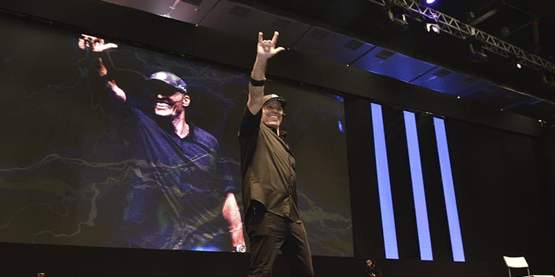 Painel de LED em eventos