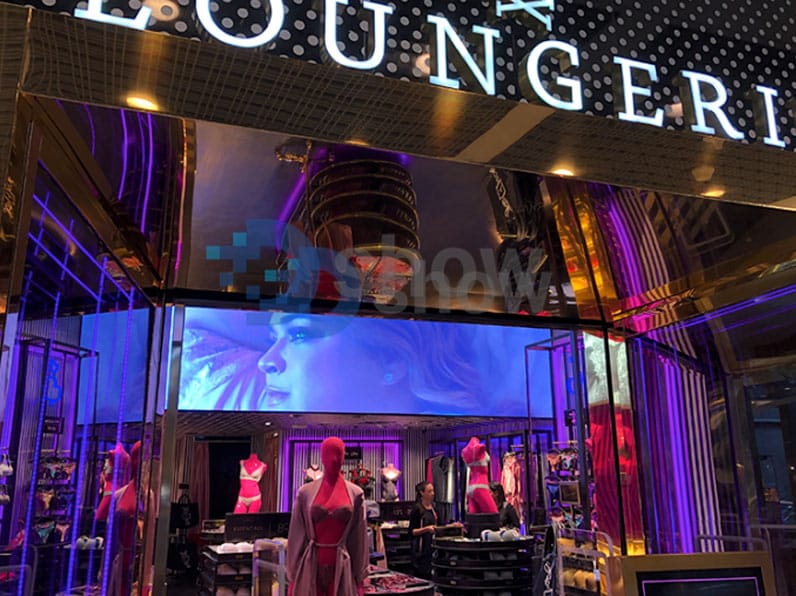 Vitrine Digital com LED