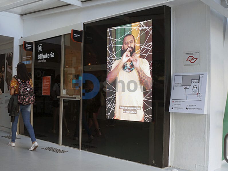 Painel de LED Tecnologia no varejo